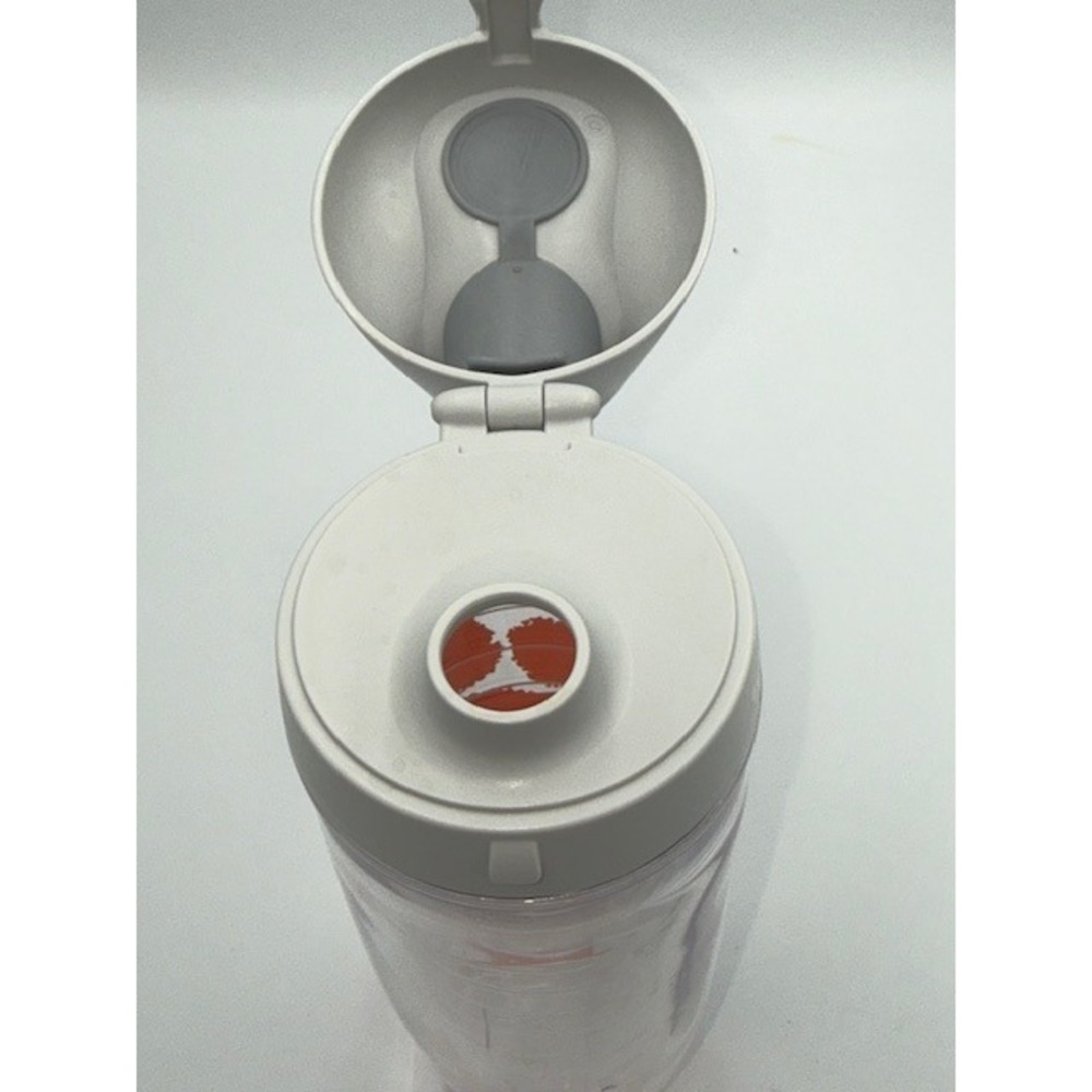 Tervis Clemson Tigers Paw Logo Tumbler Water Bottle Flip Top Lid Orange Grey - Picture 8 of 10